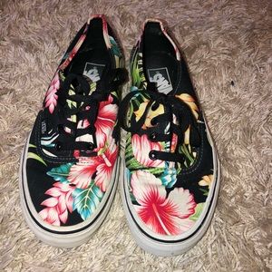 Floral Vans
